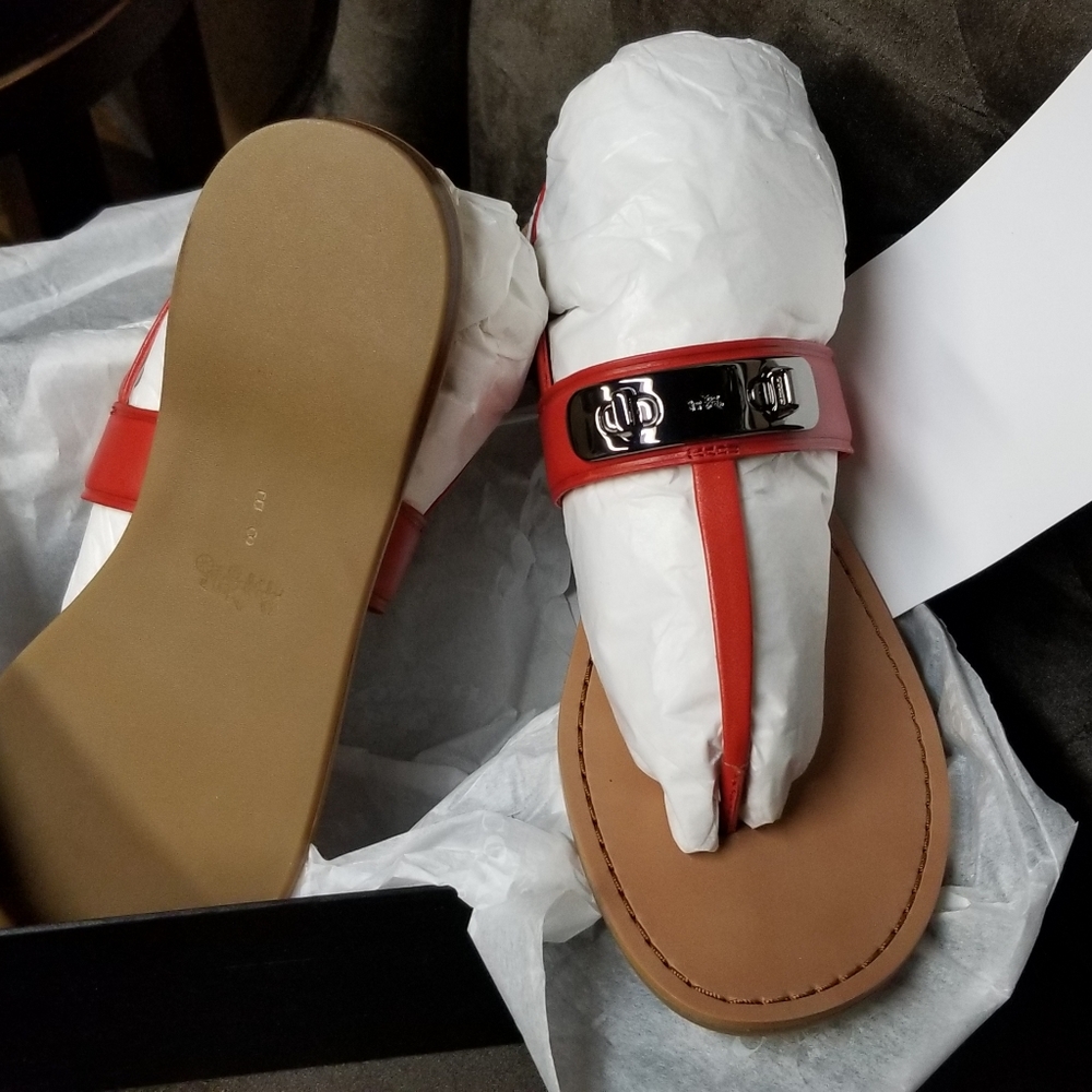 Brand new authentic coach sandles